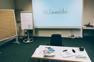 Nils Wommelsdorf unterrichtet