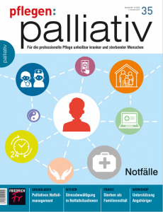 pflegen:palliativ 35/2017 Notfälle Cover (Fischer Verlag)
