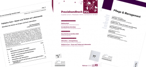 "Praxishandbuch PDL" und "Pflege und Management" des duz (Deutsche Universitätszeitung) Medienhauses