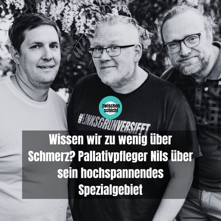Wissen wir zu wenig über Schmerz? Pallativpfleger Nils spricht mit uns über sein hochspannendes Spezialgebiet
